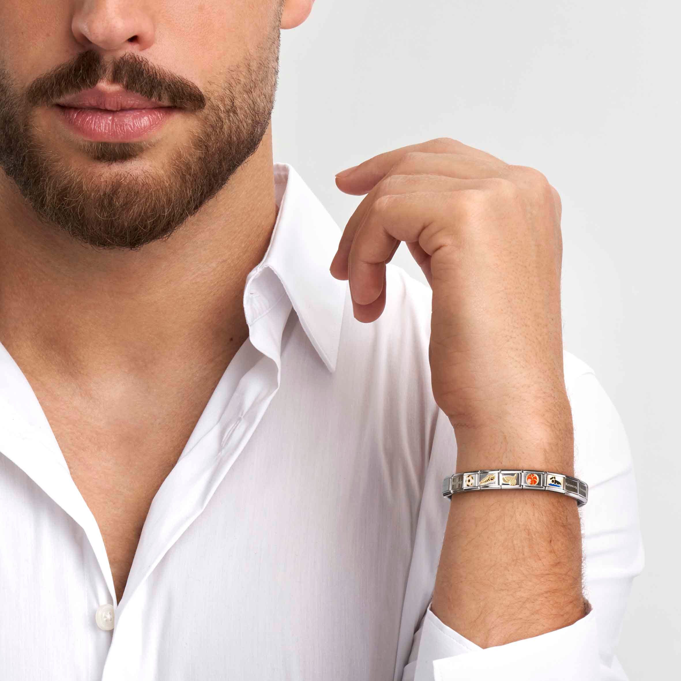 Nomination Composable Link Male Nurse, 18K Gold & Enamel - Image 3