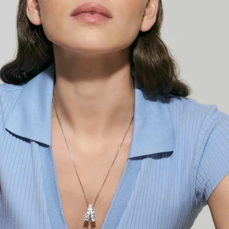 Nomination Daytonight Necklace, Cubic Zirconia, Sterling Silver - Image 3
