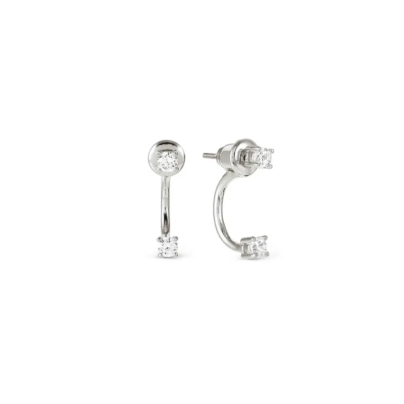 Nomination Fashion Era Earrings with Cubic Zirconia, Sterling Silver - Image 3