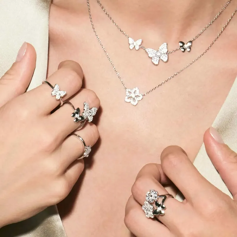 Nomination Sweetmadame, Flowers, Cubic Zirconia, Rose Gold & Silver - Image 3